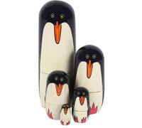 KDMD Penguin Russian Doll in Black KDMD Black