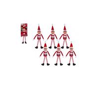 KDMD Personalisable Elf With Marker Pen 2 Pack in Red KDMD Red