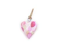 KDMD Pink Abstract Wooden Heart Decor - Small, Stylish Home Accent KDMD Pink