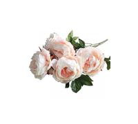 KDMD Pink & Cream Peony Bunch Artificial Flowers KDMD Pink