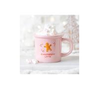KDMD Pink Gingerbread Latte Mug - Cozy Christmas Gift, 480ml KDMD Pink