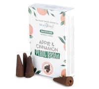 KDMD Plant Based Backflow Incense Cones - Apple & Cinnamon in White KDMD White