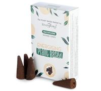 KDMD Plant Based Backflow Incense Cones - Energising in White KDMD White