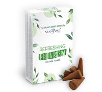 KDMD Plant Based Incense Cones - Refreshing in White KDMD White