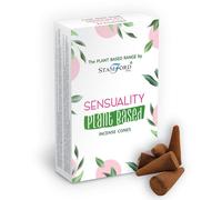 KDMD Plant Based Incense Cones - Sensuality in White KDMD White
