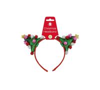 KDMD Pom Pom Christmas Tree Headband 5 Pack KDMD Multicolor