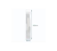 KDMD Premium 420x60mm Clear Polypropylene Bags -Elegant & Durable Packaging KDMD Clear