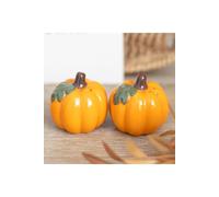 KDMD Pumpkin Salt & Pepper Shakers - Autumn & Halloween Table Decor in Orange KDMD Orange