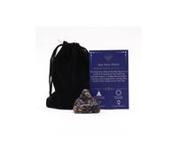 KDMD Que Sera Stone Small Buddha - Hand-Carved Meditation & Gift Piece in Black KDMD Black