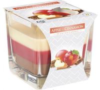 KDMD Rainbow Jar Candle - Apple & Cinnamon in Red KDMD Red
