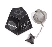KDMD Raw Crystal Gemstone Tea Strainer - Black Obsidian KDMD Black