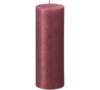 KDMD Red Bolsius Rustic Shimmer Metallic Candle 190 x 68mm KDMD Red