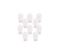KDMD Rock Quartz Gemstone Roller Tip for 5ml Essential Oil Bottles in White KDMD White