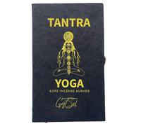 KDMD Rope Incense & Silver Plated Holder Set - Tantra Yoga KDMD Silver