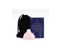 KDMD Rose Quartz Large Buddha Figurine - Love & Serenity Decor & Gift in Light Pink KDMD Light Pink