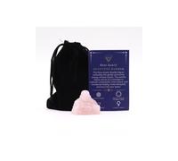 KDMD Rose Quartz Small Buddha Figurine - Love & Serenity Decor & Gift in Light Pink KDMD Light Pink