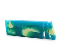 Kdmd Rosemary - Olive Oil Soap Loaf In Teal Teal
