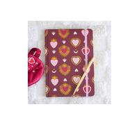 KDMD Sacred Heart A5 Notebook - Heartfelt Journaling & Gift Idea in Red KDMD Red
