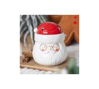 KDMD Santa Claus Shaped Oil Burner & Wax Warmer in White KDMD White