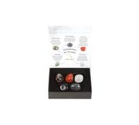 KDMD Scorpio Crystal Tumblestone Set in Black KDMD Black