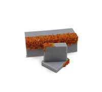 Kdmd Sea Salt And Moss Soap Bars 13 Pack With Charcoal In Grey Grey