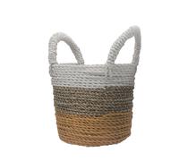 KDMD Seagrass Basket Set - Orange / Natural / White KDMD Orange