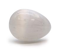 KDMD Selenite Egg - 5 - 6 cm in Grey KDMD Grey One Size