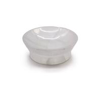 KDMD Selenite Ritual Bowl - 13cm Natural Crystal Altar Decor & Healing Tool in White KDMD White
