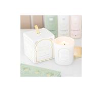 KDMD Serenity Coconut & Vanilla Candle - Relaxing Home Fragrance Gift in White KDMD White