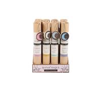 KDMD Set of 12 Herbal Magick Spell Incense Sticks with Display in Brown KDMD Brown