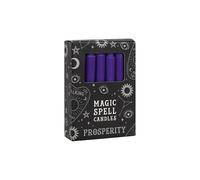 KDMD Set of 12 Purple 'Prosperity' Spell Candles KDMD Purple