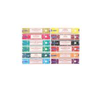 KDMD Set of 12 Satya Incense Sticks Variety Pack-Assorted Fragrances KDMD Multicolor