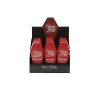 KDMD Set of 18 Vampire Blood Incense Stick Packs with Coffin Holder in Red KDMD Red