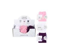 KDMD Set of 24 Lucky Crystal Hearts in Display KDMD Multicolor