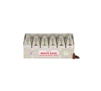 KDMD Set of 6 Packets of Satya White Sage Backflow Dhoop Cones in Grey KDMD Grey