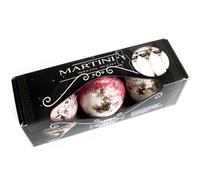 KDMD Set of Three Martini Bath Bombs KDMD Multicolor