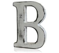 KDMD Shabby Chic Letters - B in White KDMD White