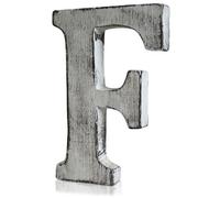 KDMD Shabby Chic Letters - F in White KDMD White