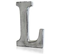 KDMD Shabby Chic Letters - L in White KDMD White