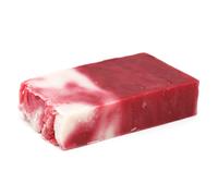 KDMD Shea Butter - Olive Oil Soap - SLICE approx 100g in Maroon KDMD Maroon