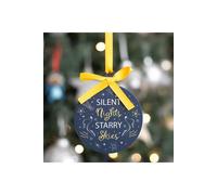 KDMD Silent Nights Starry Skies Bauble in Blue KDMD Blue