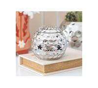 KDMD Silver Disco Ball Oil Burner KDMD Silver