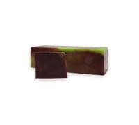 Sliced Dubai Soap Loaf Emerald Truffle 13 Piece Handmade Soap Loaf
