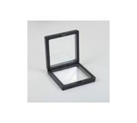 KDMD Small 3D Floating Frame Display 7x7cm - Black, Wall & Tabletop in Black | Size: 7x7 cm KDMD Black 7x7 cm