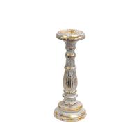 KDMD Small Candle Stand - White Gold KDMD White