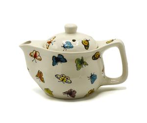 KDMD Small Herbal Teapot - Butterflies KDMD Multicolor