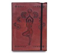 KDMD Small Notebook with strap - Cosmic Goddess in Maroon KDMD Maroon