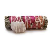 KDMD Smudge Stick - Love Spirit Sage 10cm in White KDMD White