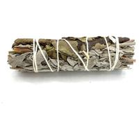 KDMD Smudge Stick - White Sage & Black Sage 10cm KDMD White