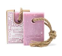 KDMD Soap On A Rope - TEA & ROSES in Pink